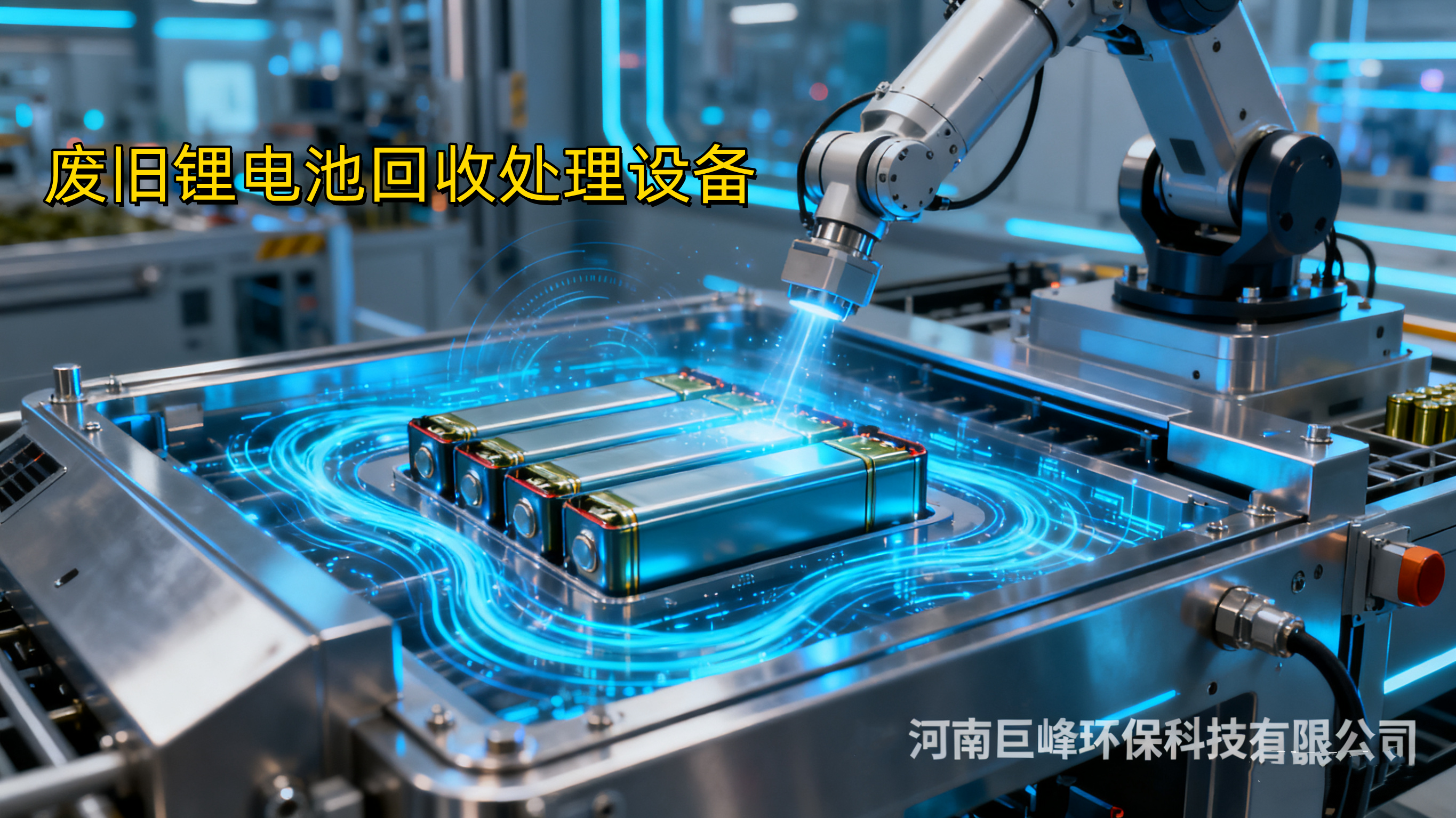 廢舊鋰電池回收處理設備 廢舊鋰電池回收處理設備